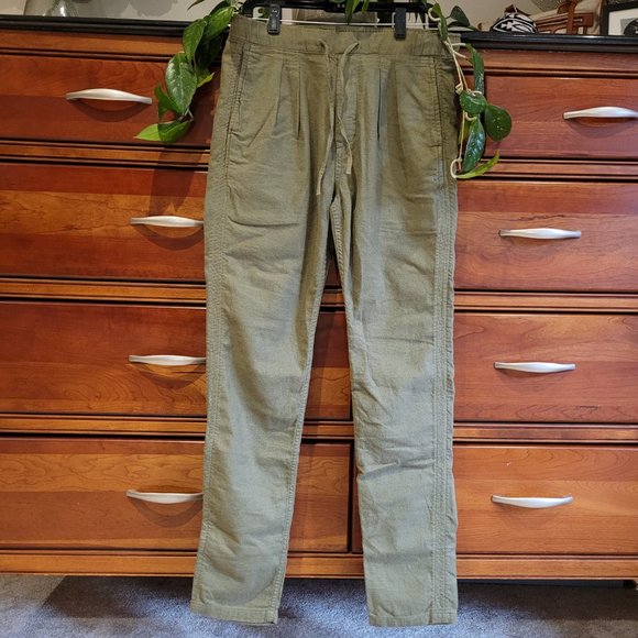 NWT Nonnative Wool Cotton Straight Leg Olive Pants Size M - Picture 1 of 4